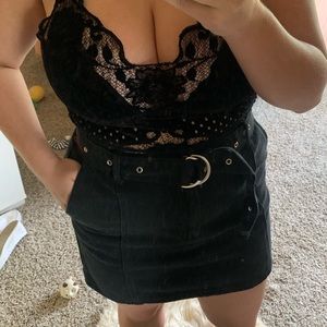 Denim skirt